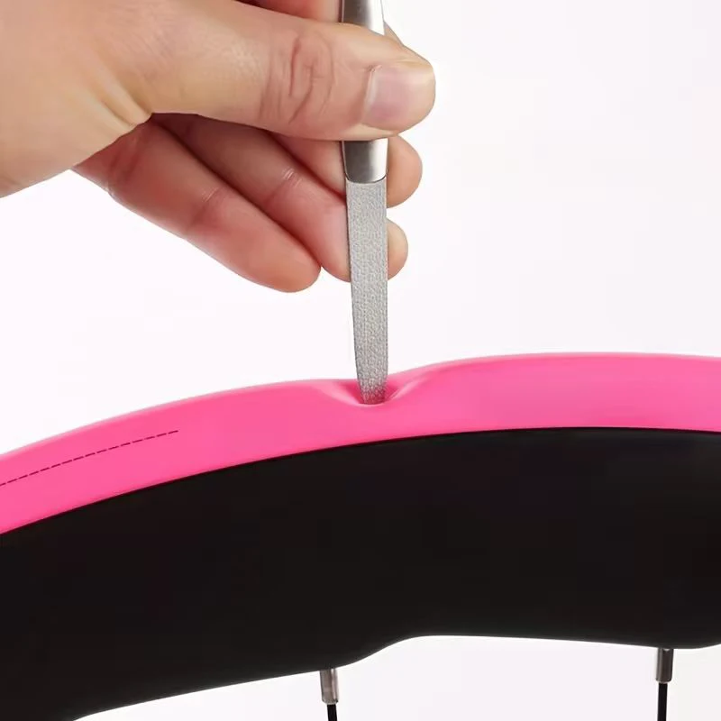 VXM 10 Stück Ultraleichte 28g Fahrrad-TPU-Schläuche 700X18 25 28 32 Rennrad-TPU-Reifen 45mm/65mm/85mm Länge Französisches Ventil – Detail 8