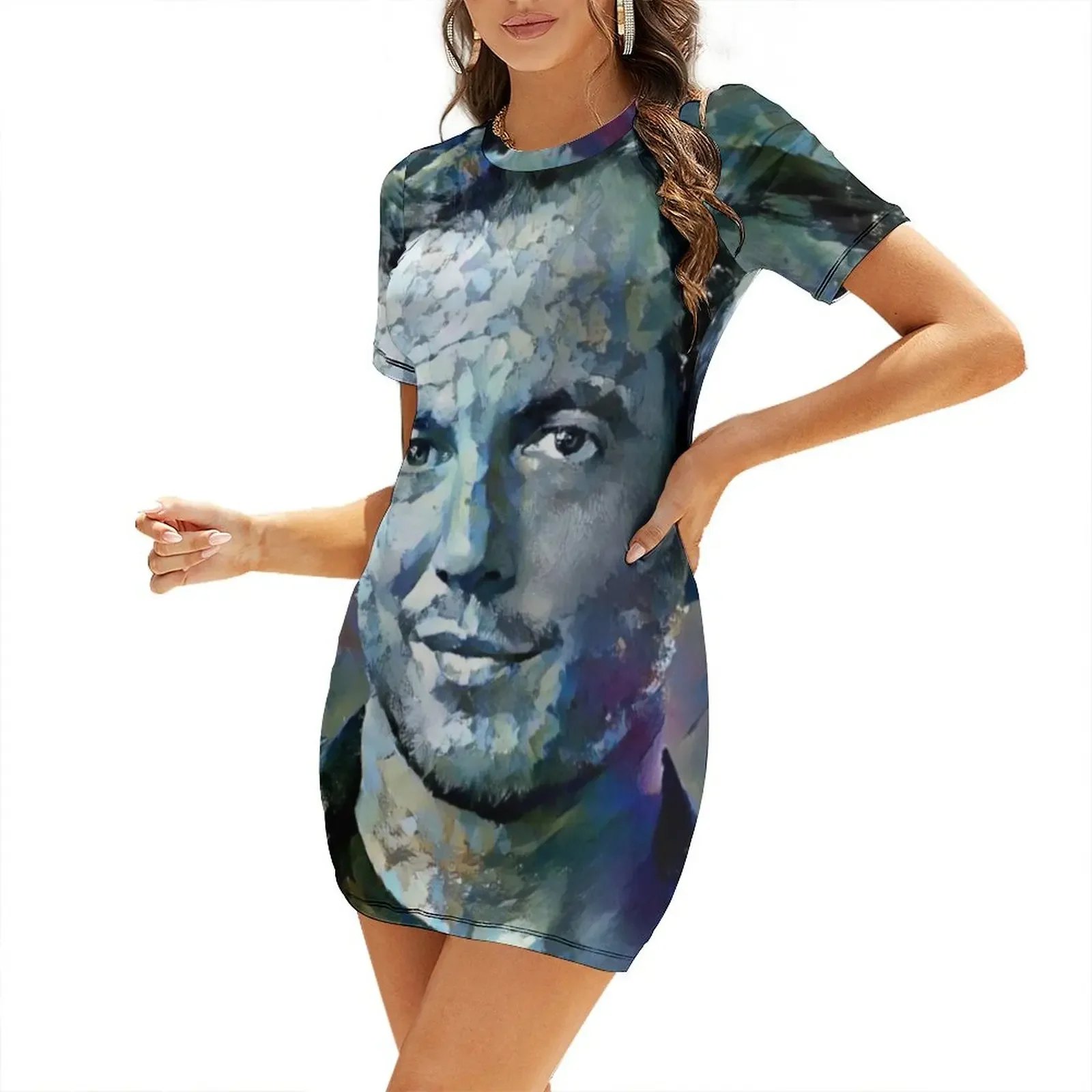 

Will Arnett Portrait Short-Sleeved Dress women's dresses luxury Summer women's clothing