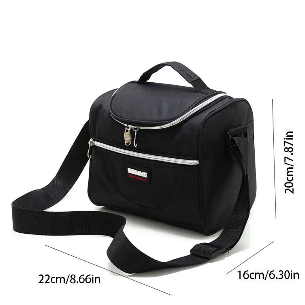 صندوق غداء حراري محمول بسيط، حقيبة غداء معزولة مانعة للتسرب، مقاومة للماء، سعة كبيرة، حقيبة طعام