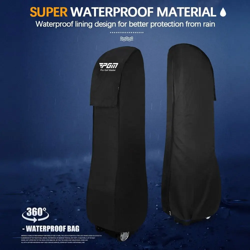 

Dustproof Golf Bag Protective Case Sun Protection Waterproof Golf Cart Bag Cover with Elastic Band Durable