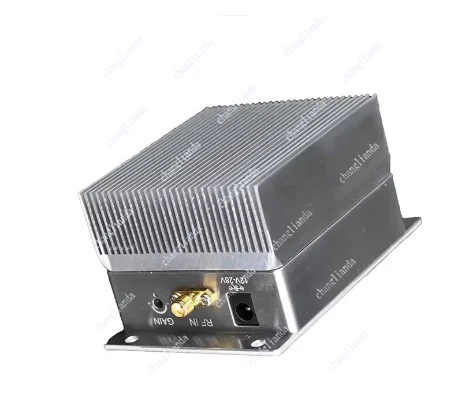 10W Ultra-wideband Automatic Power Control RF Amplifier 380-520MHz One-way Signal Amplifier for Sub-1GHz Band