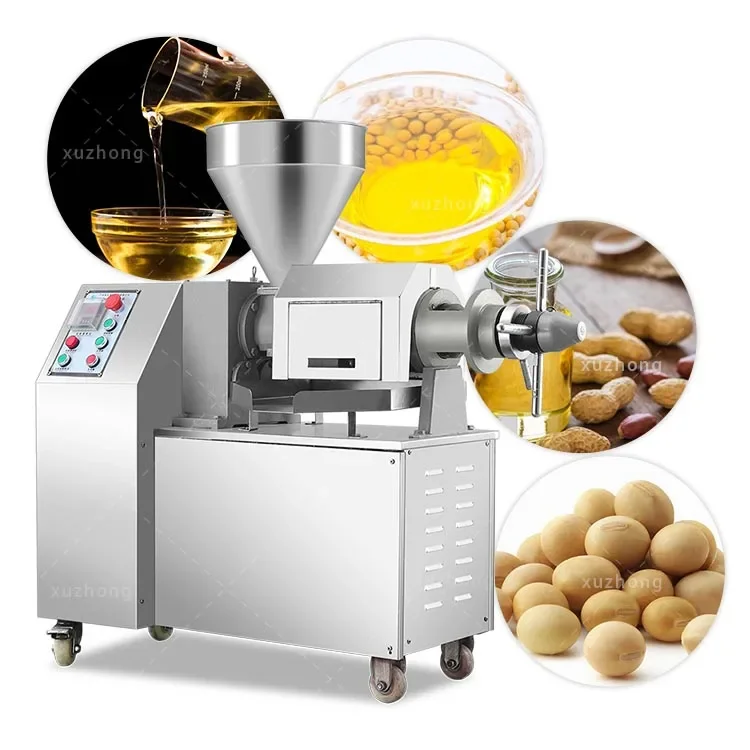 Industrial Electric Soybean Oil Press Machine Soybean Peanut Oil Press Making Machine Peanut Oil Extraction Pressing Machine