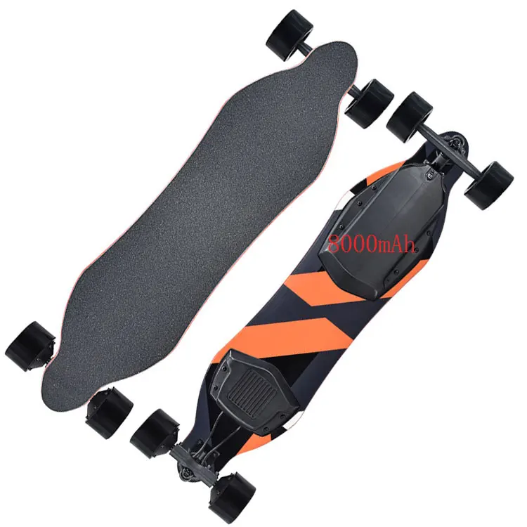 1200W 36V 45Kmh رخيصة كاملة Longboard على الطرق الوعرة لوح التزلج الكهربائي الكبار