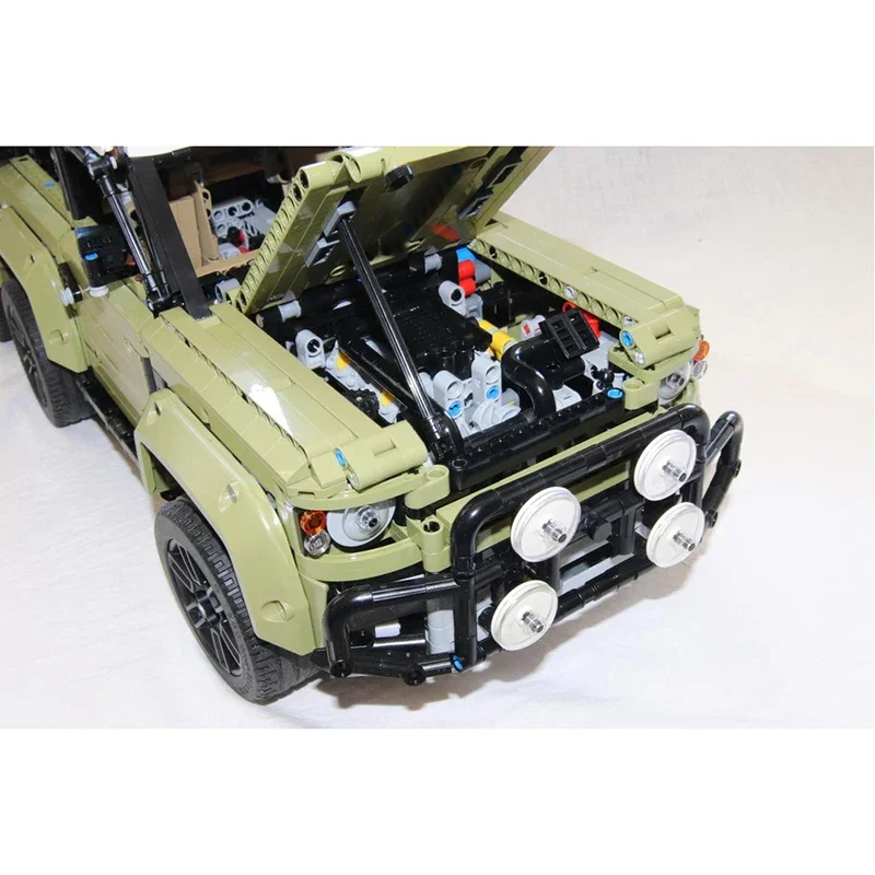 Klocki konstrukcyjne Sześciokołowy Defender Technologia Modułowe Klocki Model Prezenty Zabawki Świąteczne Zestawy DIY Montaż