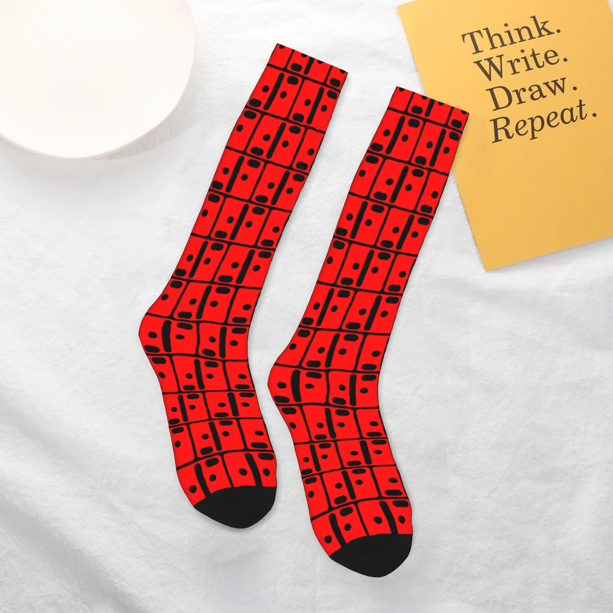 

All Seasons Crew Stockings v the посетителей insignia Носки Harajuku Crazy Хип-хоп Длинные носки Аксессуары для мужчин Женщины Подарки