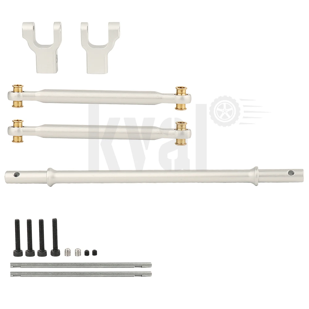 Zestaw prętów z aluminiowym ogniwem tył ze stopu do osiowego RBX10 Ryft AXI03005 4WD 1/10 zdalnie sterowany samochód gąsienicowy do części zamienne