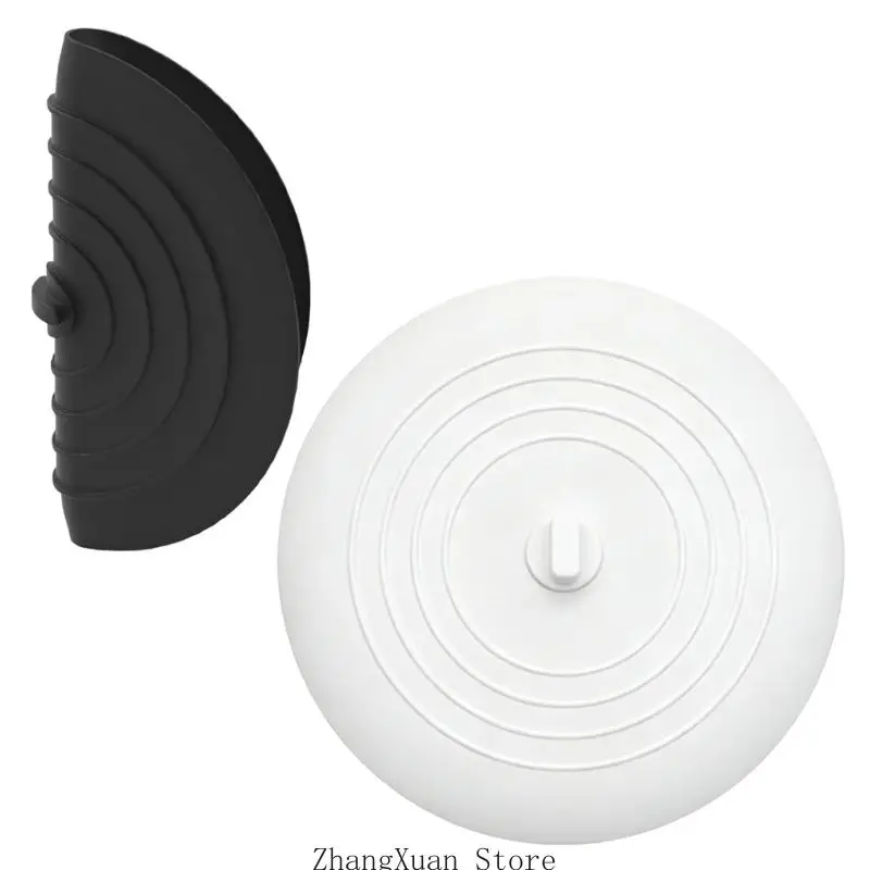 Großer Badewannen-Ablaufstopfen mit sicherer Saugbasis, schwerer Silikon-Waschbeckenstopfen für Küche und Badezimmer, 3 x – Detail 8