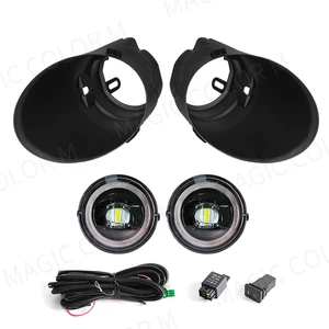 Fog Light führte Angel Augen zu Toyota Tundoma Tundra Sequoia 2005 2006 2007 2008 2012 2012 2013 2014 2015 Transparentes Objektiv DRL 10 Hauptverkäufe Sequoia LED - №5