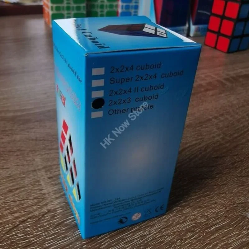 WitEden 2x2x3 Cuboid (Asymmetric) Magic Cube Neo Professional Speed Twisty Puzzle Brain Teasers Educational Toys