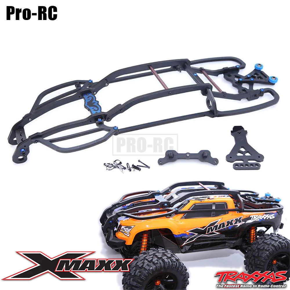 Roll Cage Body Shell Frame copertura di protezione in Nylon forTraxxas 1/5 X-MAXX XMAXX V2.0 Trucks 8S 6S