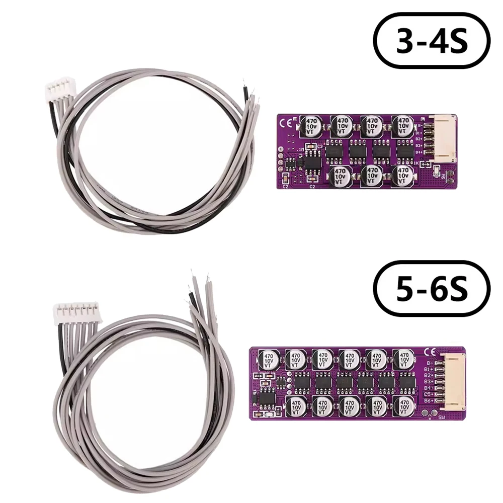 3S-4S/5S-6S Li-ion Lifepo4 LTO Lithium Battery Cells Active Balancer Equalizer Lithium Battery Active Balancing Board BMS Balanc