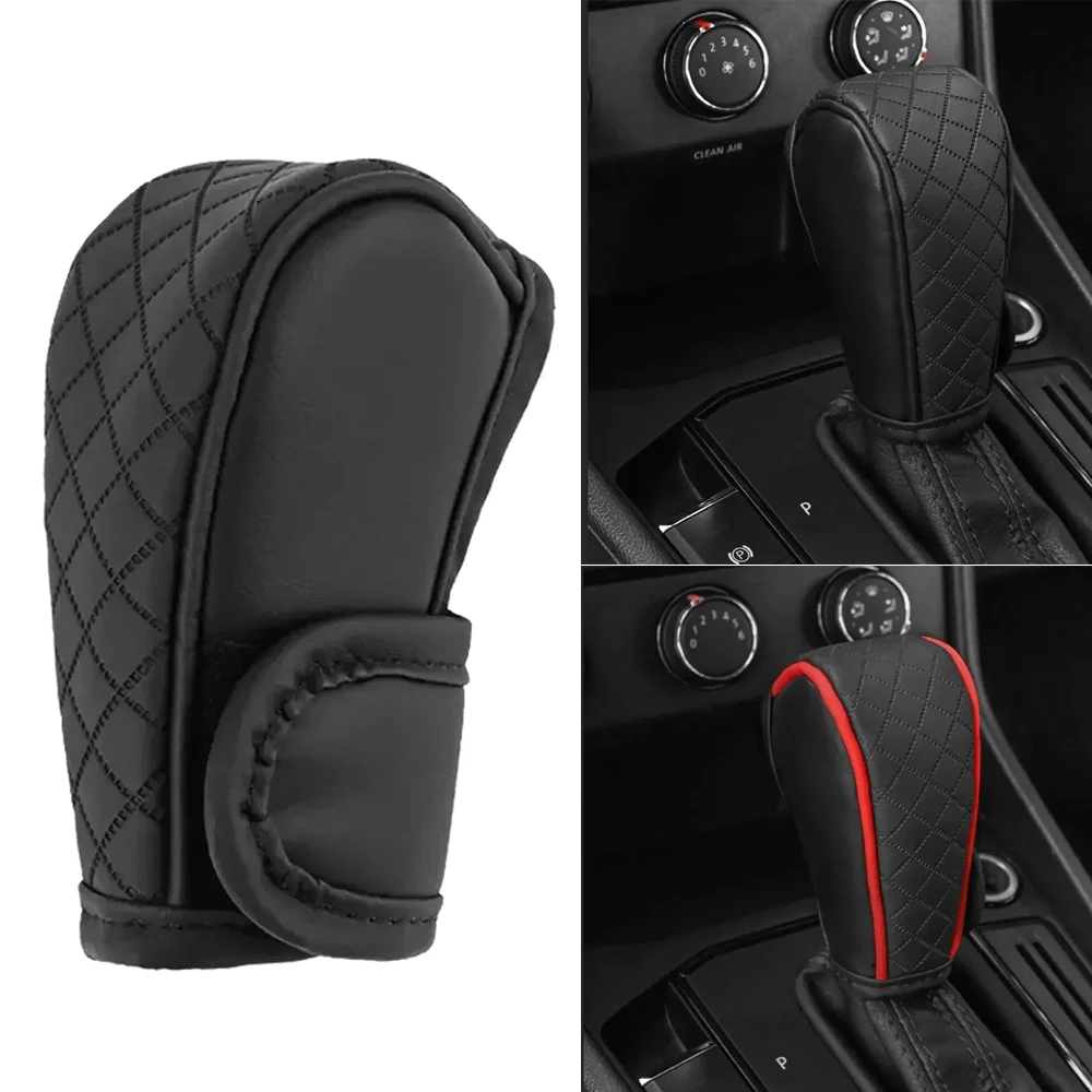 Auto Shift Handgreep Hoes Comfortabele Antislip Slijtvaste Pookknop Decor Beschermhoes Universele Auto Interieuraccessoires