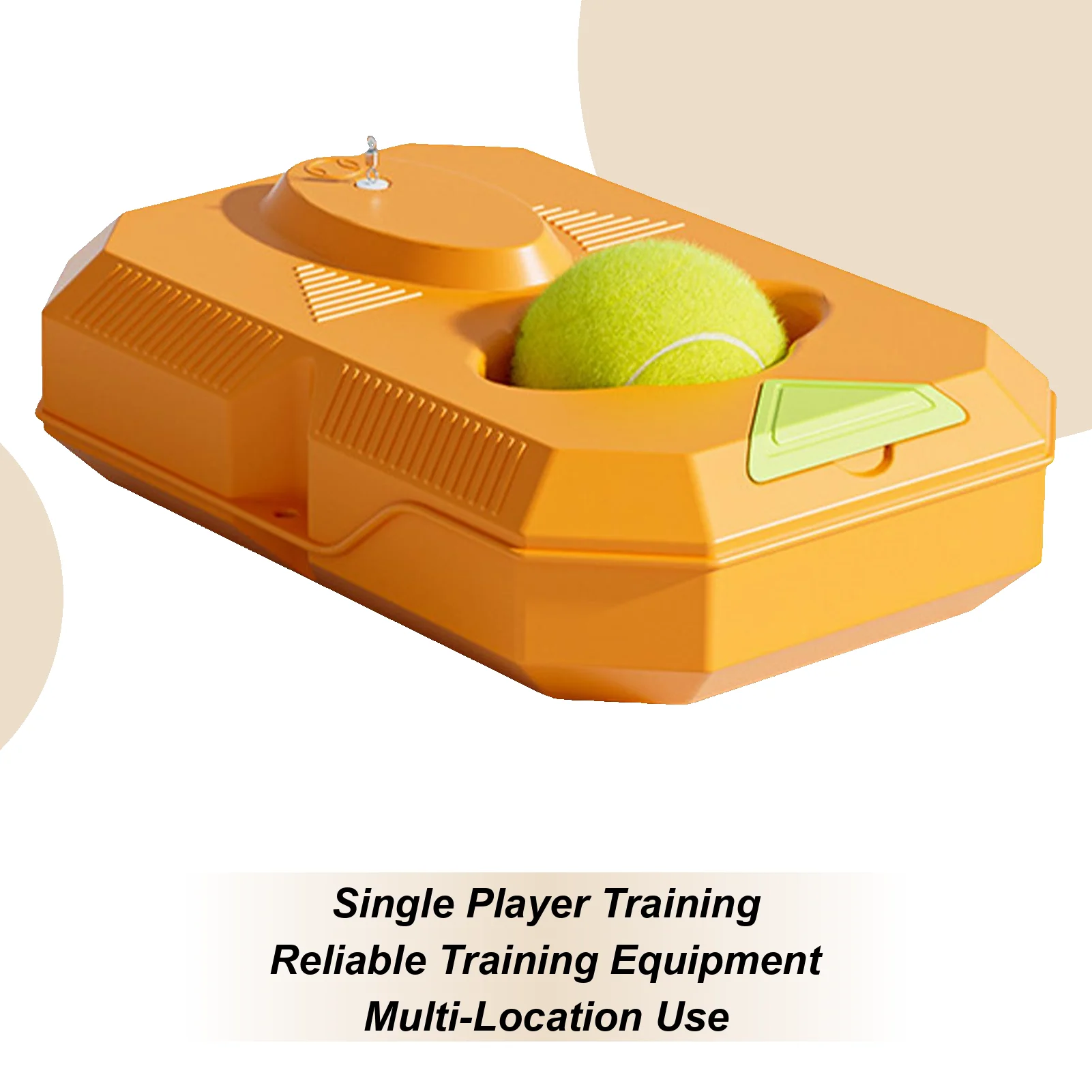 

Тренажер для тенниса, спортивный тренировочный инструмент, набор для отработки реакции в теннисе, для начинающих, взрослых, подростков, для занятий в зале и на открытом воздухе