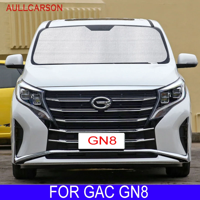 

For GAC GN8 Trumpchi Moto Sunshades UV Protection Curtain Sun Shade Film Visor Front Windshield Cover Protector Car Accessories