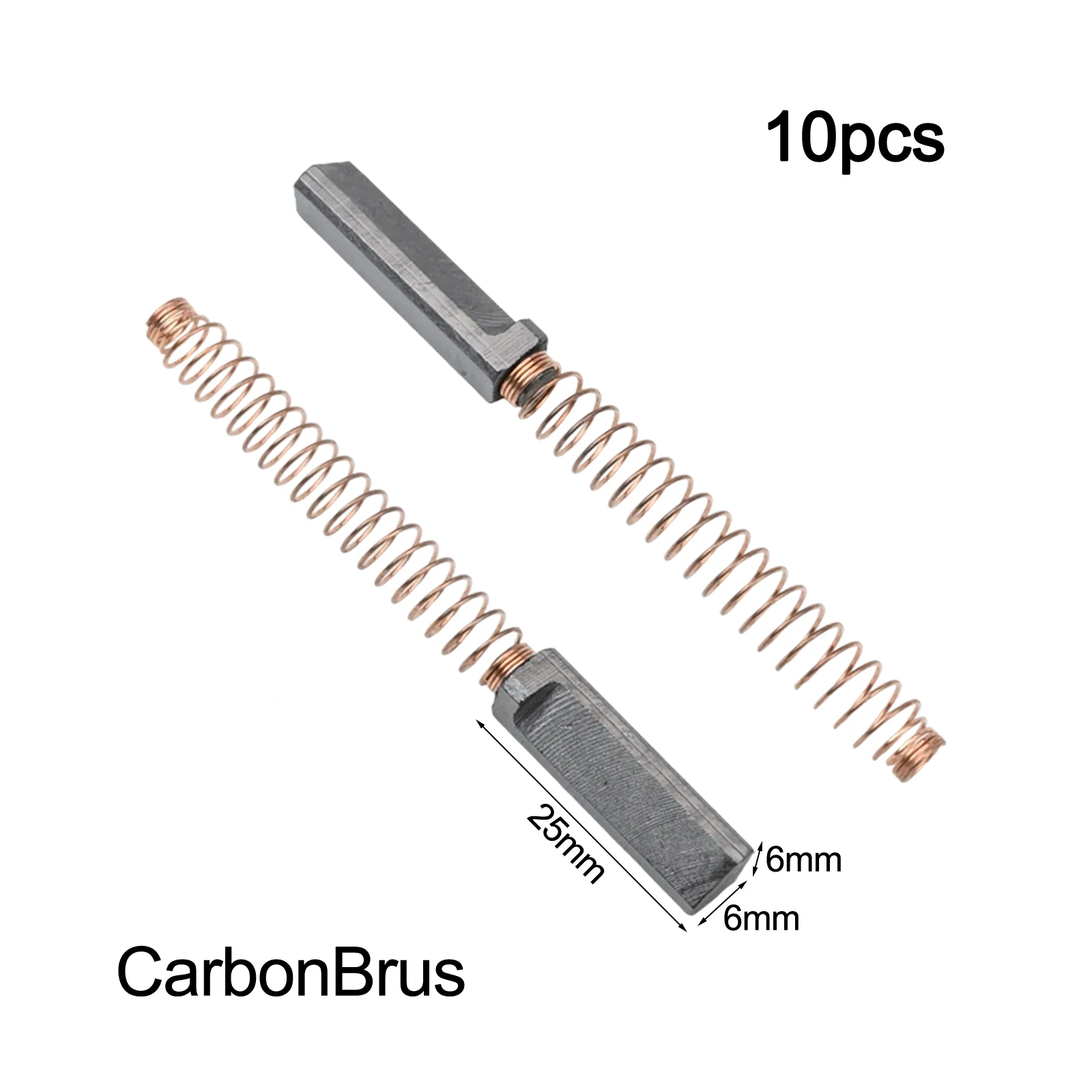 

Набор из 10 угольных щеток, совместимых с номерами деталей 9706416 W10380496 и других для стоячих миксеров и устройств высокой мощности.