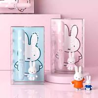 Miffy Kawaii Anime Rabbit Electric Toothbrush Soft Fur Gift Adult Sonic Long Battery Life Travel Portable Suit for Men and Women