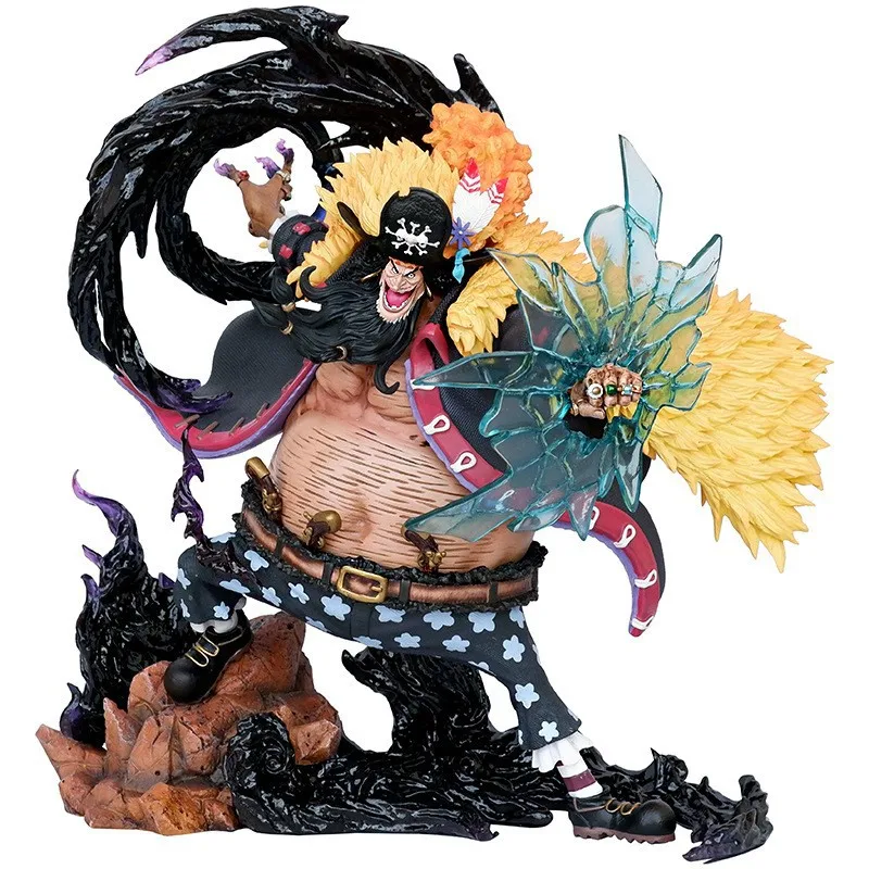 ONE PIECE LX MAX New and Old Four Emperors Series Resin Black Beard Figure GK Statue Model Birthday Gift