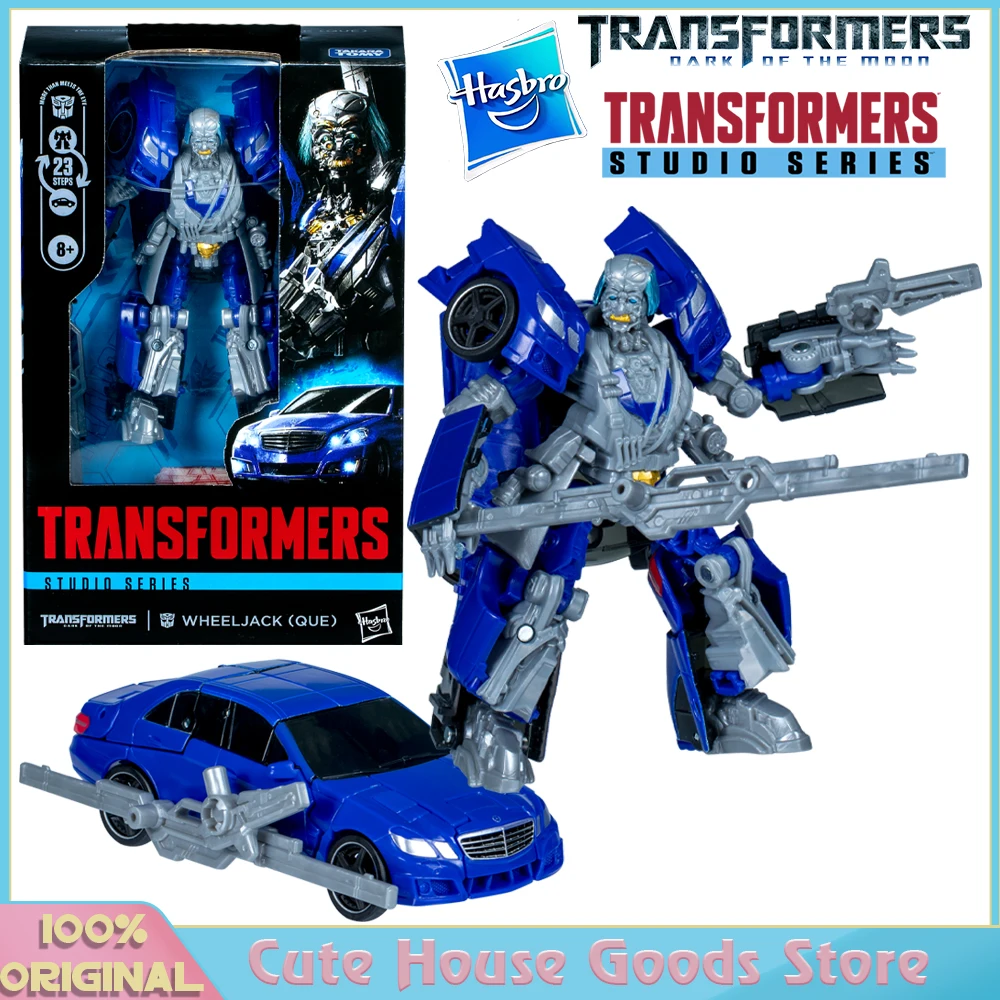 Auf Lager Original Hasbro Studio Series Deluxe Class Transformers: Dark of The Moon Wheeljack (Que) 4,5-Zoll-Film-Actionfiguren
