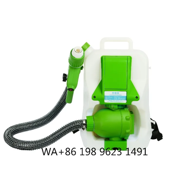 

9L Battery Powered Electric ULV Portable Cold Fogger Sprayer Yard Garden Farm Disinfection Humidification Equipment
