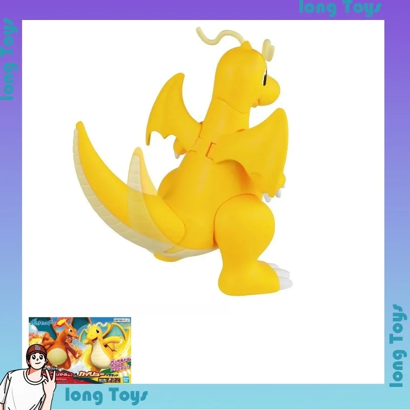 in-stock-genuine-bandai-pokemon-model-kit-pokemon-evolution-dragonite-charizard-anime-action-figure-collection-model-toys-gifts