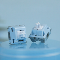 Jarvis JJ Silent Switch 3 Pins 35g Super Silent Mute Japanese Grease Lubrication Mechanical Keyboard Custom Linear Switches