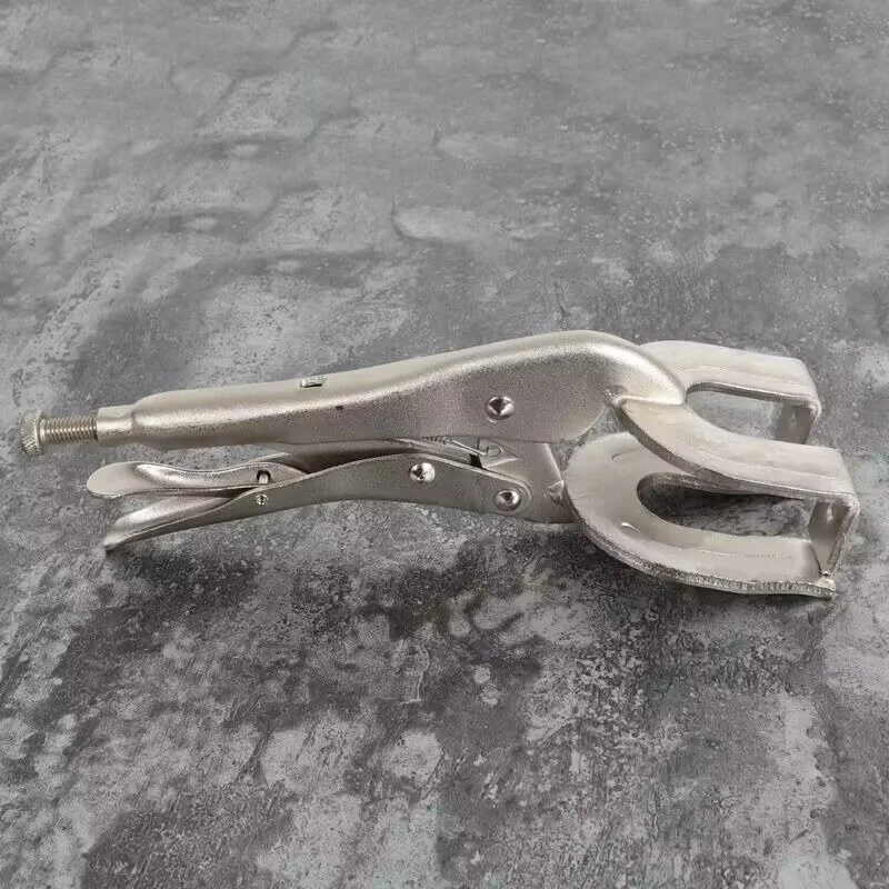 Pinza di bloccaggio per saldatura a forma di U da 9 pollici Pinza per morsetto per saldatura di metalli multifunzionale regolabile Rilascio rapido per una facile rimozione
