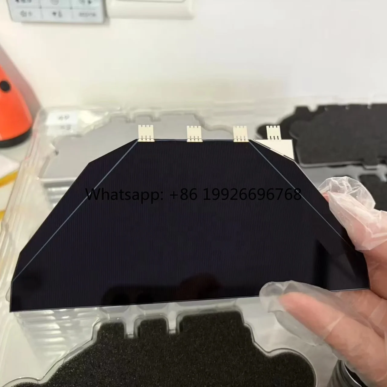 

Тройной фотодиодный элемент на основе GaAs (30% эффективности) с технологией GaInP/InGaAs/Ge на подложке Ge, P-Ge, для спутниковой связи