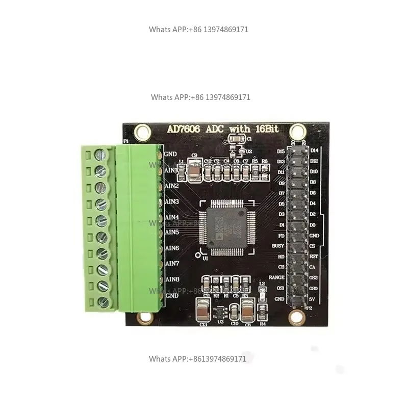 AD7606 Multi-channel AD Data Acquisition Module 16-bit ADC 8-channel Synchronous Sampling 200KHz High Precision Signal