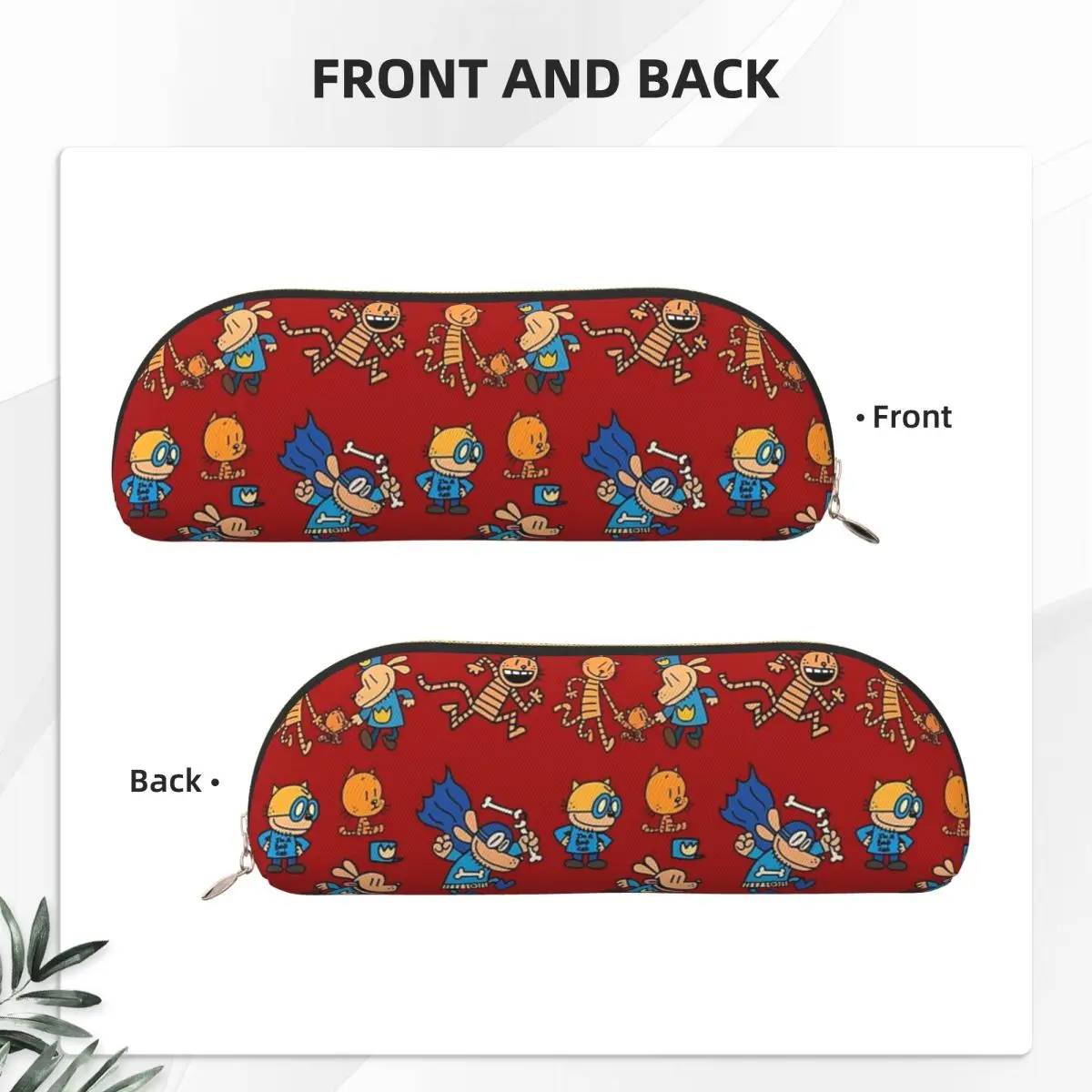 Dog Man، Petey، Lil Petey Combo Set Pack مقلمة حامل أقلام تخزين لوازم القرطاسية سعة كبيرة صندوق القلم حقيبة أقلام رصاص