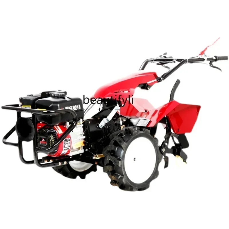 Z189  AA New multi-functional four-wheel drive direct connection micro-tiller,small trenching machine, agricultural, diesel ro