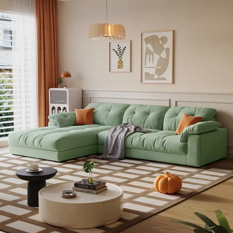 Wood Vintage Living Room Sofas High Back White Curved Japanese Living Room Sofas Luxury Boneless Banken Woonkamer Couch Sofa