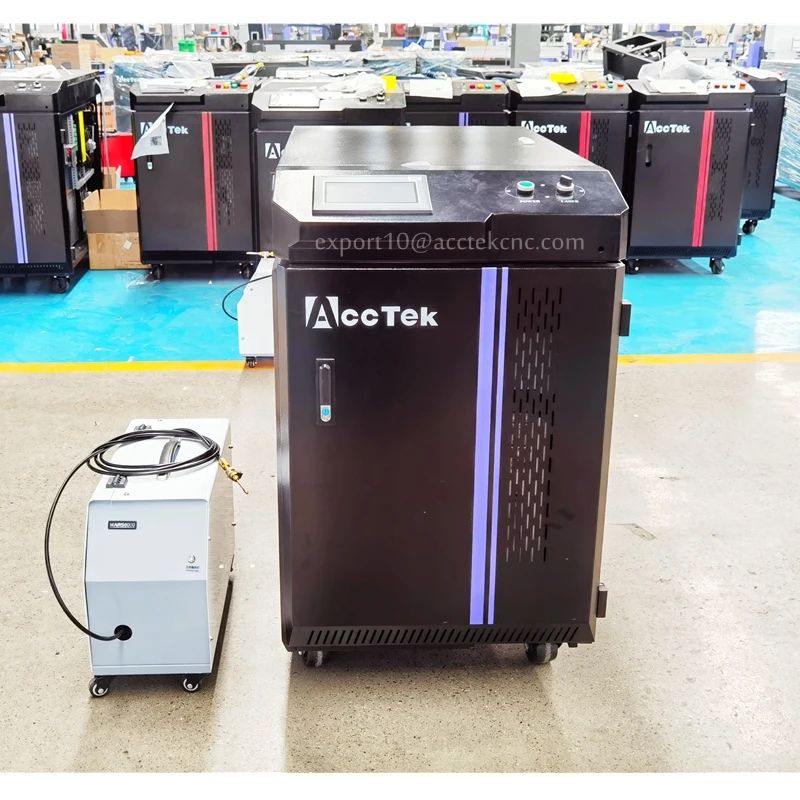 Portable laser cleaner and welder laser cleaning and welding machine rust paint removing metal welding and cutting 3 in 1 laser