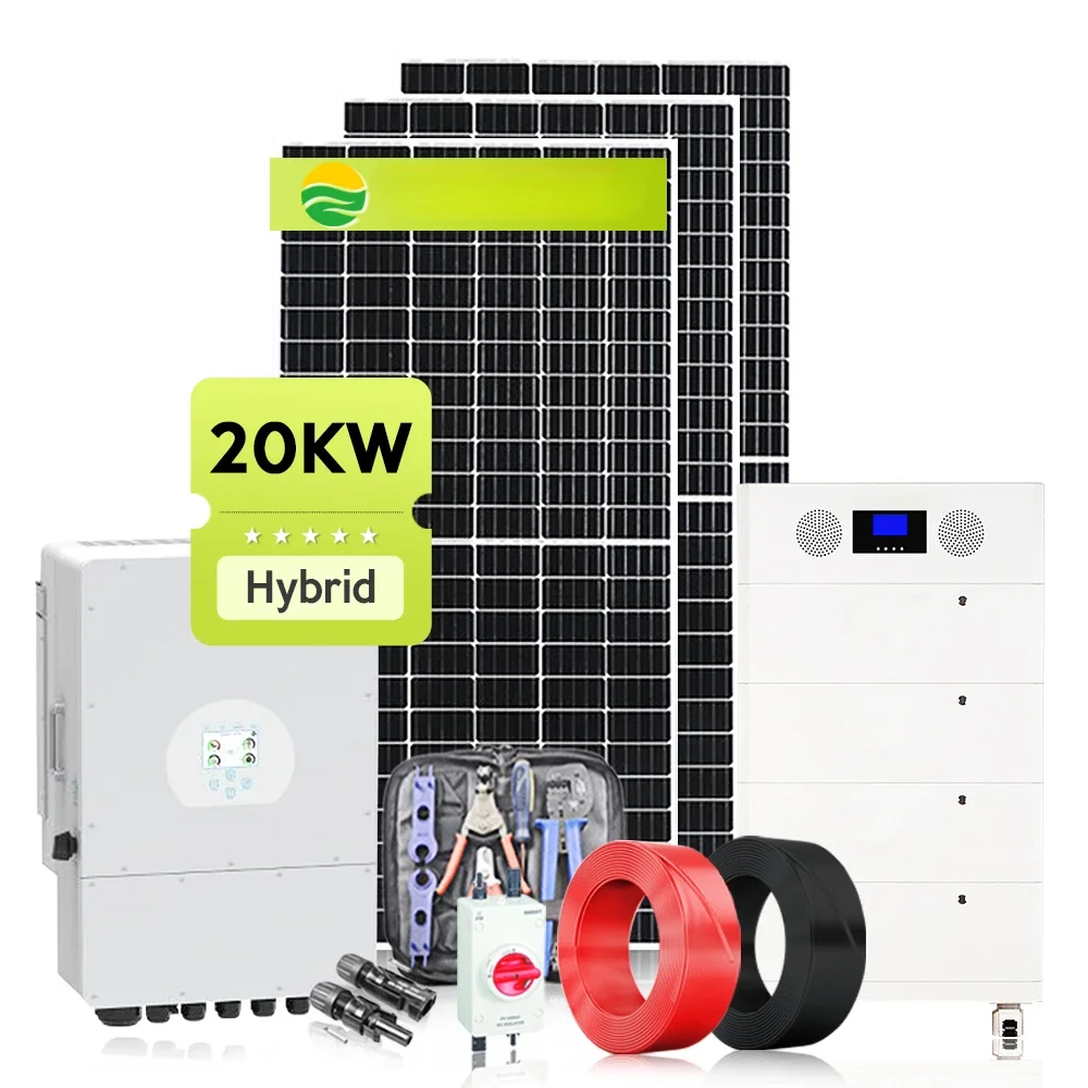 700W Mono Solar Panel Home Power System 20KW Off-Grid Energy System