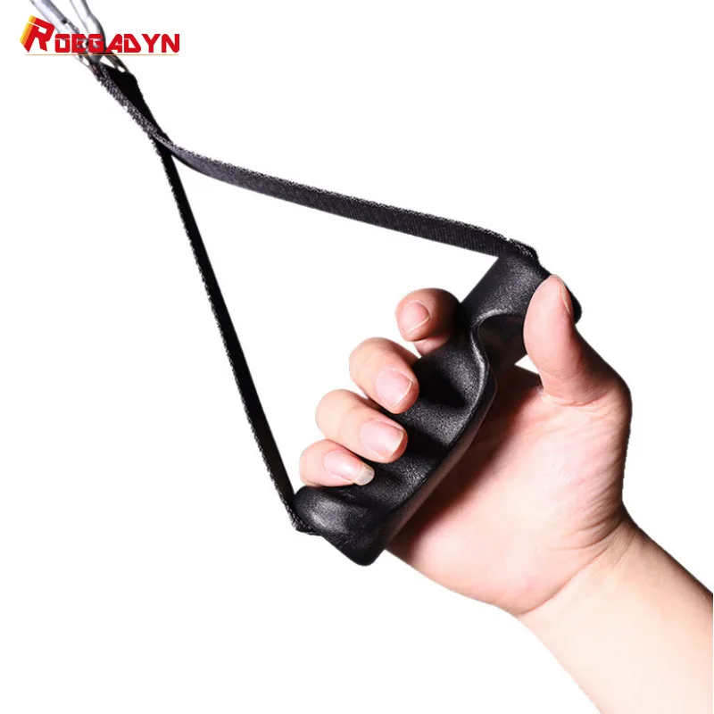 Fitness Biceps Triceps Rowing, D Handle Gym Pulley, Lat Pull Down Bar, Fitness Cable Machine Attachments, Muscle Training Rope,