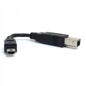 USB OTG Host Mini USB 2.0 USB2.0 Type A 5Pin to USB 2.0 Type B male connector adapter Cable 10cm 0.1m