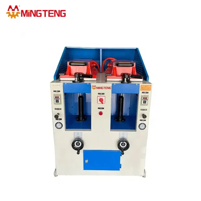 MT-2006 Air Pressure Double Station Manual Sole Pressing Machine Sports Shoes Casual Shoes Sole Pressing Mechanism Shoe Machine