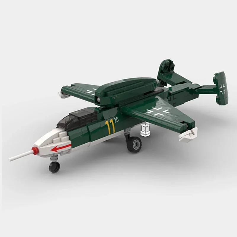 Moc Bausteine Militär Modell 1: 35 162 Salamander Bomber Technologie modulare Blöcke Geschenke Weihnachts spielzeug DIY Sets Montage