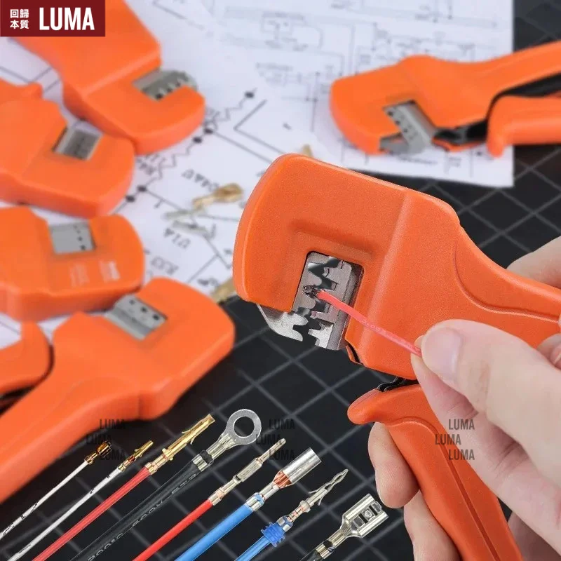 Wire Crimpingr Terminals Connectors Crimper 28-18AWG/24-16AWG/32-22AWG Tool fo