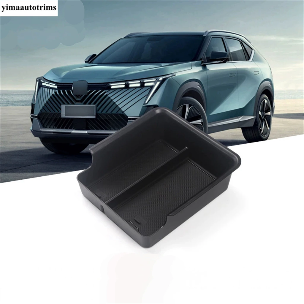 

Car Central Armrest Storage Box Console Stowing Tidying Organizers Container Accessories For GAC Trumpchi EMKOO 2023 2024 2025