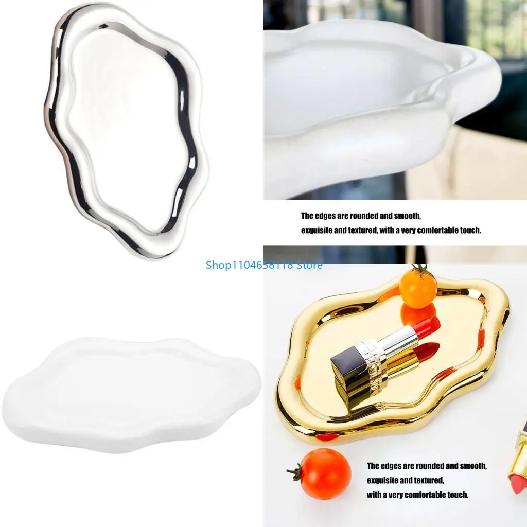 

Фарфоровые аксессуары Арранжеру Уникальное облако из ювелирных ювелирных изделий поднос с презентацией