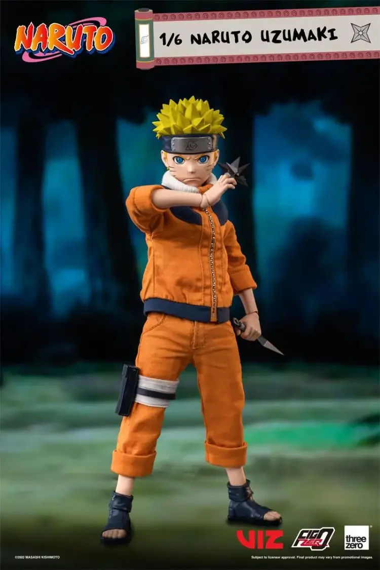 

In Stock 3a Threezero Figzero Naruto Naruto Uzumaki 1/6 Scale Action Model Collectible Figure Toys Gift