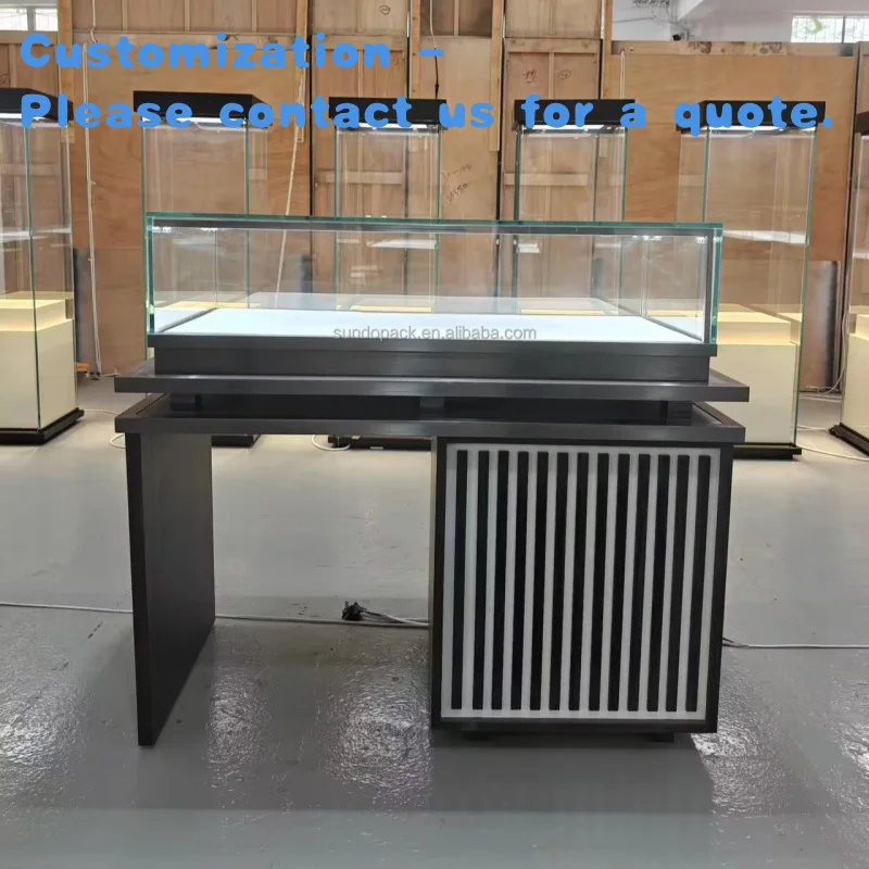 

custom.SUNDO High-quality glass display cabinet Jewelry Display Shop Design