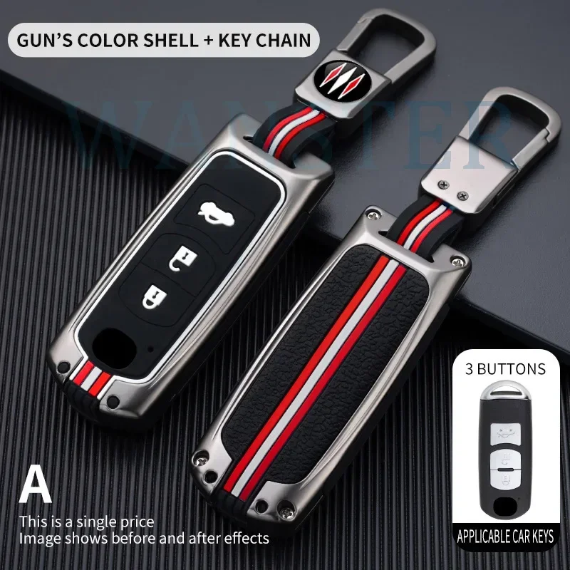

Металлический чехол для автомобильного ключа, оболочка для Mazda 3 5 6 CX5 CX7