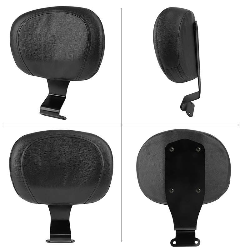 Motorcycle Rear Backrest For Honda VTX 1800 VTX1800 Accessories Driver Rear Backrest Cushion PU Leather Seat Backrests view 5