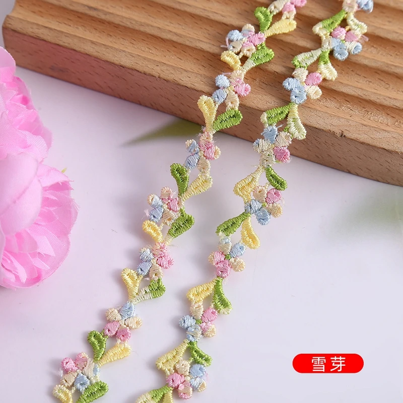 30y/Lot Flower Decoration Lace Ribbon Trim Needlework Diy Crafts Supplies Home Decor Fabric Sewing Accessories Sewing Materials