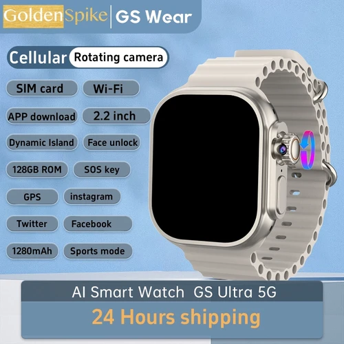 GPS 와이파이 영상 통화 SOS IP67 방수 스마트워치 카메라 모니터 추적기, 위치 휴대폰 워치 2024, 4G 스마트 워치 SIM 카드, 신제품