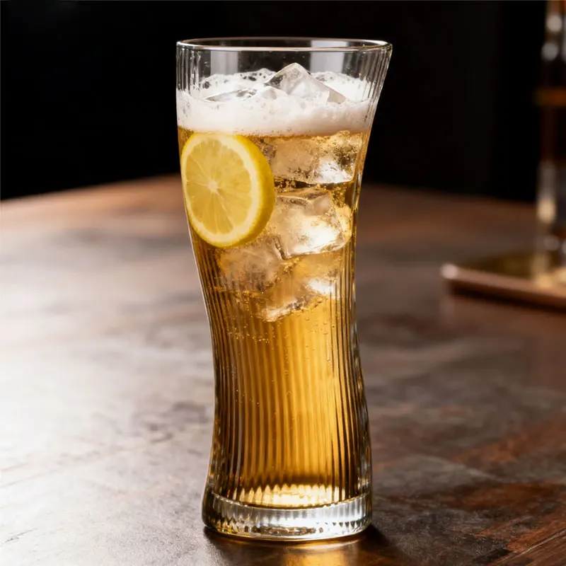 

495ml/370ml Personalized High End Mojito Cup Creative Beer Glass Large Capacity Craft Beer Glass Fruit Juice Tea Cold Drink Cups