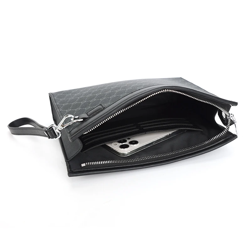 Neue Männer Kupplungen Taschen Mann Brieftaschen Hülle Tasche Geldbörse Business Männlichen Telefon Kupplung Taschen Designer Männer Taschen Wristlets Taschen – Detail 9
