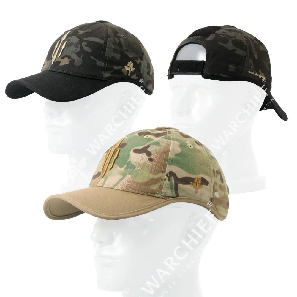 Warchief Tactical Camouflage Baseball Cap Unisex Adjustable Breathable Hunting Caps Outdoor Sports Sunscreen Cap Fishing Hat