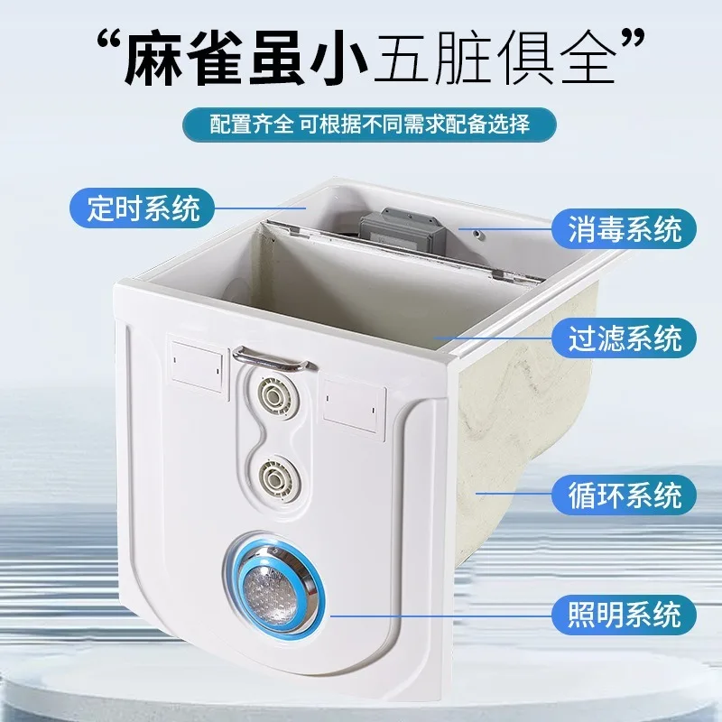 Integrated cycle timing disinfection control system equipment, medium and large swimming pool portable filtration equipment